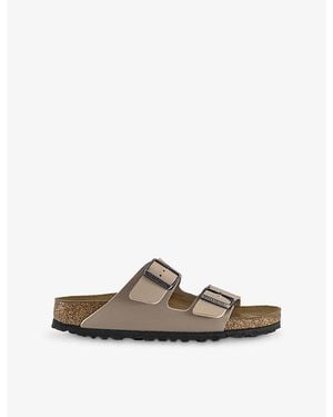 Birkenstock Arizona Two-Strap Leather Sandals - Brown
