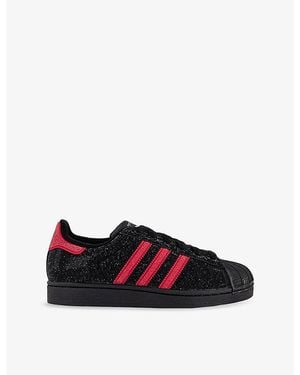 adidas Superstar Ii Leather Sneakers - Black
