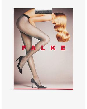 FALKE Glitter 30-Denier Stretch-Woven Tights - Pink