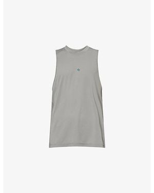 247 BY Represent 247 Numbers Stretch-Jersey Vest - Gray