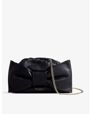 Black ted baker clutch deals