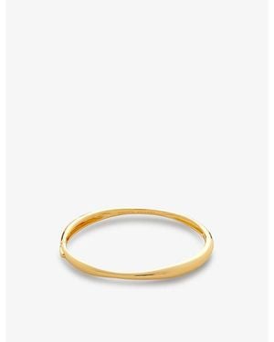 Monica Vinader Nura Reef 18Ct-Plated Vermeil Sterling- Bangle - Multicolour
