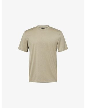 7 For All Mankind Relaxed-Fit Crew-Neck Cotton-Blend T-Shirt - Natural