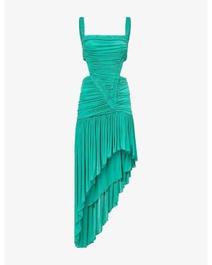 Christopher Esber Orion Separation Rayon-Blend Gown - Green