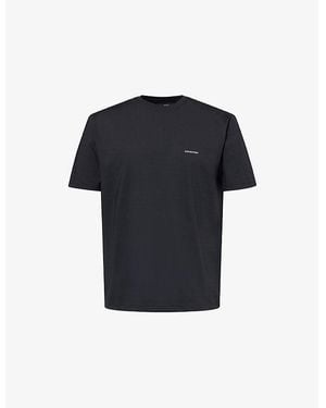 Condition Everyday Logo-Print Jersey T-Shirt - Blue