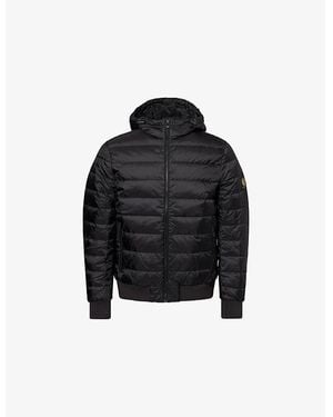 Belstaff Control Hooded Shell-Down Jacket - Black
