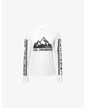 Goldbergh Rosanna Long-Sleeve Stretch-Jersey Ski T-Shirt - White