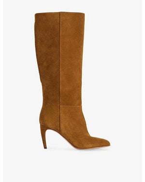 JOSEPH Jolie Suede Knee-High Boots - Brown