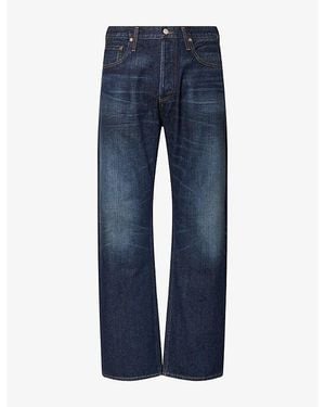 Agolde Magnus Straight-Leg Denim Jeans - Blue