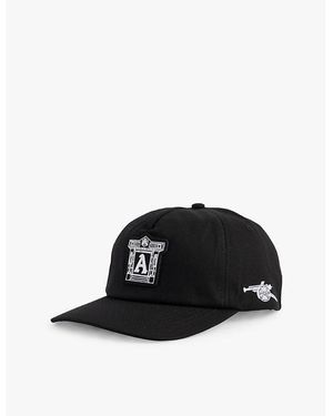 Aries X Arsenal Temple Cotton Baseball Cap - Black