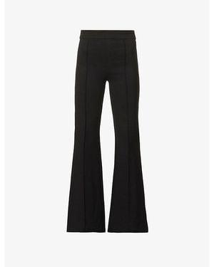 Spanx Supersmooth Perfectfit Ponte Flare Trousers - Black