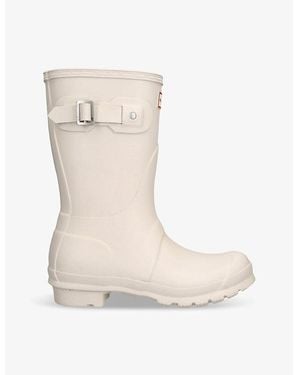 HUNTER Original Short Wellington Boots - Natural