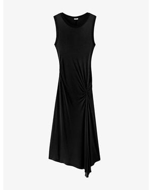 JOSEPH Cheikh Sleeveless Jersey Maxi Dress - Black