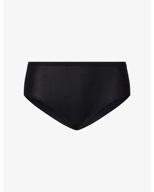 Chantelle Soft Stretch Smooth One-Size Hipster Briefs - Black