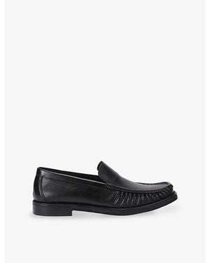Steve Madden Chester Leather Loafers - Black
