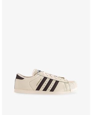 adidas Superstar Lo Pro Leather Sneakers - White