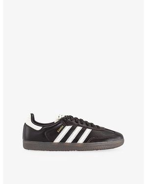 adidas Samba Og Leather Trainers - Black