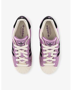 adidas Superstar Ii Woven Trainers in White | Lyst