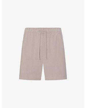 Skims Jersey Lounge Relaxed Shorts - Grey