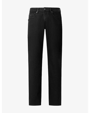 Hackett Newburg Regular-Fit Stretch-Denim Jeans - Black