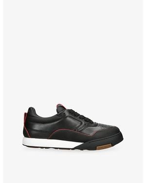 Givenchy Yard Court Leather Sneakers - Black