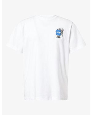 The North Face Gear Up Graphic-Print Cotton T-Shirt - White
