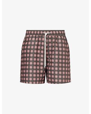 Oas Lumo Swim Shorts - Purple