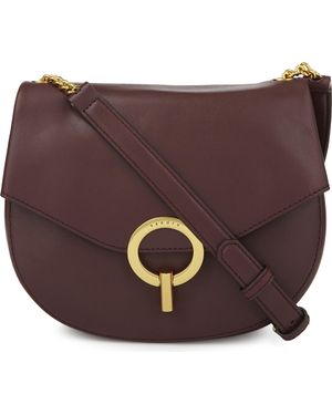 Sandro Pepita Leather Cross-body Bag - Multicolour