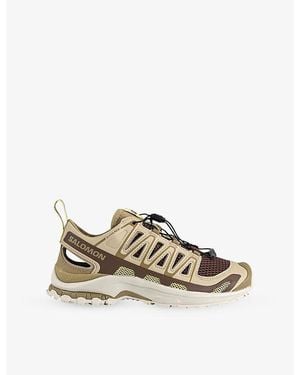 Salomon Xa Pro 3D Mesh And Faux-Leather Trainers - Natural