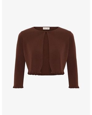 Phase Eight Mimi Knitted Cover-Up - Brown