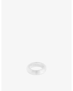 LIE STUDIO The Amelia 18Ct-Plated Sterling Ring - White