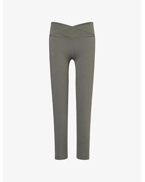 WE Are Tala Dayflex Wrap High-Waisted Leggings - Grey