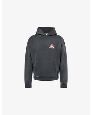 Duke & Dexter World Champ Graphic-Print Cotton Hoody - Blue