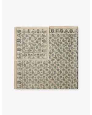 Soeur Sky Cotton-Voile Scarf - Natural