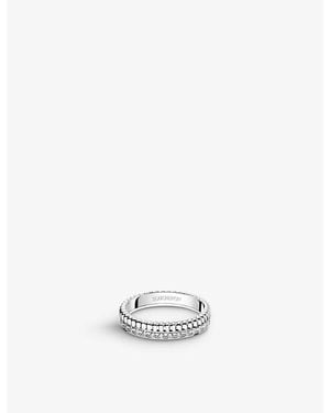 Boucheron Quatre Radiant Edition 18Ct- And 0.24Ct Diamond Wedding Band - White
