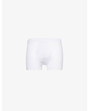 Zimmerli of Switzerland Classic Jersey Boxer Briefs - White