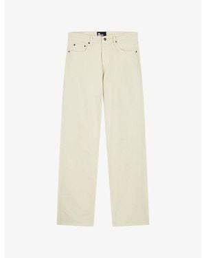 The Kooples Straight-Leg Mid-Rise Denim Jeans - Natural