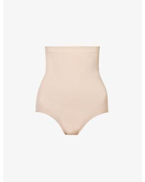 Spanx Sculpt Seamless Power High-Waisted Briefs - Natural