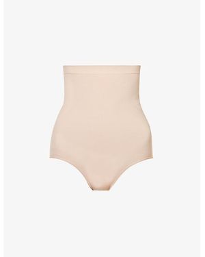 Spanx Sculpt Seamless Power High-Waisted Briefs - Natural