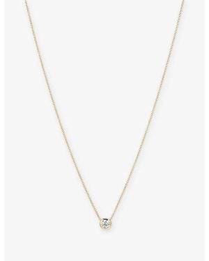 MEJURI Large 14Ct And 0.23Ct Diamond Necklace - Metallic