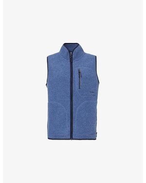 FINISTERRE Portell Regular-Fit Fleece Gilet - Blue