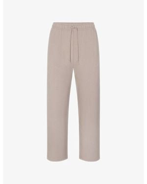Skims Jersey Lounge Straight-Leg Stretch-Jersey Trousers - Grey