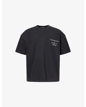 Cole Buxton Athletic Inc Cotton T-Shirt - Blue