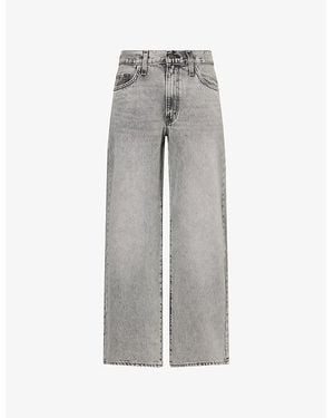 Levi's Baggy Dad Straight-Leg Denim Jeans - Grey