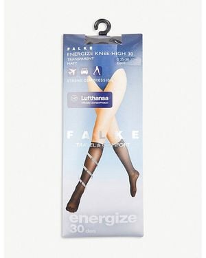 FALKE Energize 30 Denier Knee-High Socks - Black