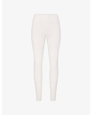 NikeSKIMS Matte High-Waisted 26-Inch Leggings - White