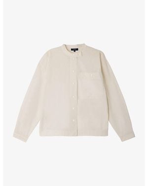 Soeur Chypre Relaxed-Fit Cotton Shirt - Natural