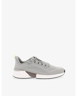 BOGGI Endurance Technical Fabric Knitted Trainers - White