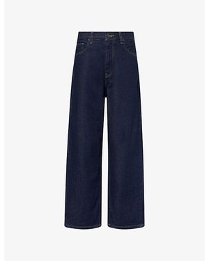 Carhartt Brandon Wide-Leg Denim Jeans - Blue
