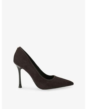 Carvela Kurt Geiger Incanto Suede Courts - Black